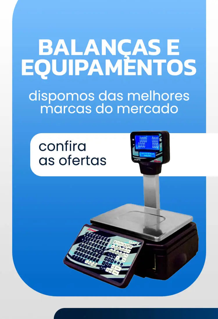 As melhores marcas do mercado com diversas opções de balanças e equipamentos